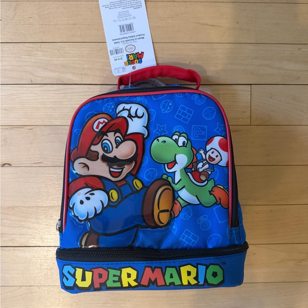 Super Mario Kids Lunch Bag